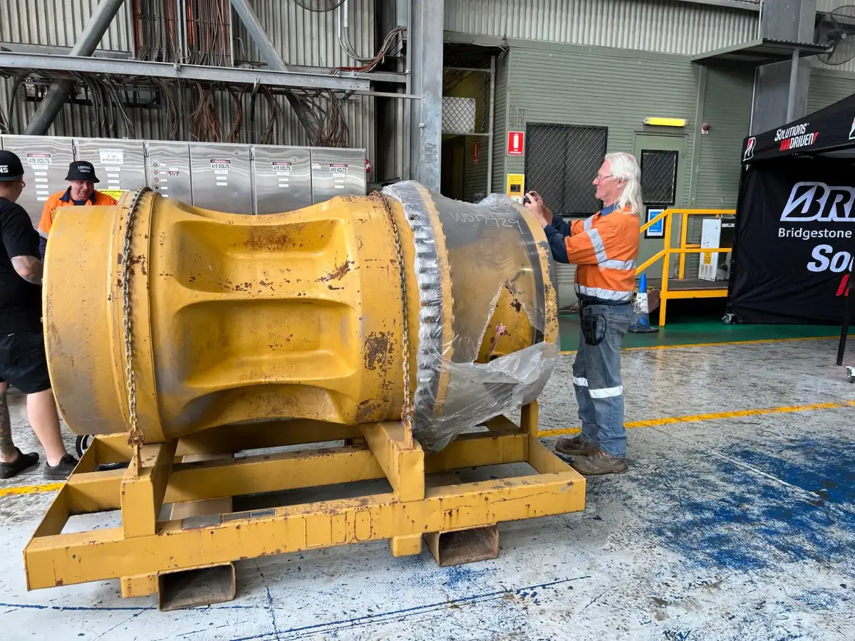 Heavy Machinery Component Inspection